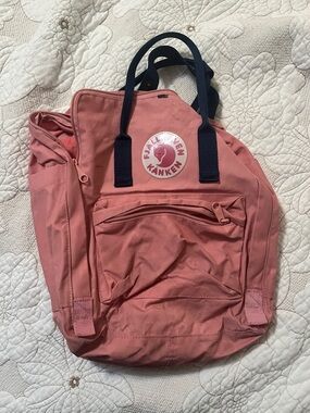 Fjallraven Pink Backpack